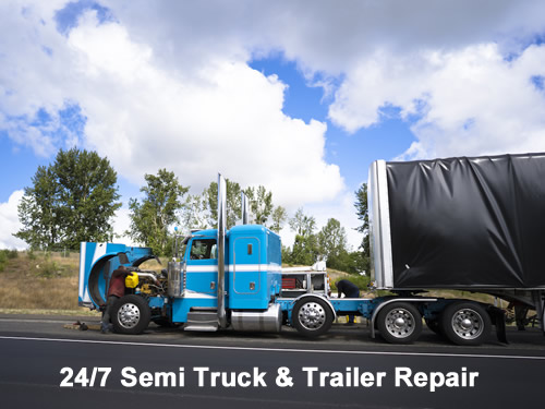 Mobile Semi Truck Repair 24/7